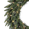 Vickerman 30" Camdon Fir Artificial Christmas Wreath, Clear Dura-lit Incandescent Mini Lights Image 1