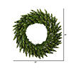 Vickerman 30" Camdon Fir Artificial Christmas Wreath, Unlit Image 1