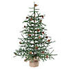 Vickerman 30" Carmel Pine Artificial Christmas Tree, Unlit Image 1
