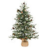 Vickerman 30" Carmel Pine Christmas Tree with Clear Lights Image 1