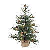Vickerman 30" Carmel Pine Christmas Tree with Warm White LED Lights Image 1