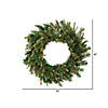 Vickerman 30" Cashmere Artificial Christmas Wreath, Unlit Image 1