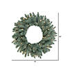 Vickerman 30" Colorado Blue Spruce Artificial Christmas Wreath, Clear Dura-lit Incandescent Lights Image 1