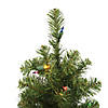 Vickerman 30" Felton Pine Artificial Christmas Tree, Multi-Colored Lights Image 1