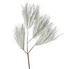 Vickerman 30" Flocked Coutler Pine Artificial Christmas Spray. Includes 2 sprays per pack. Image 1