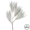 Vickerman 30" Flocked Coutler Pine Artificial Christmas Spray. Includes 2 sprays per pack. Image 2