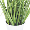 Vickerman 32" Green Potted Bamboo and Grass Image 2