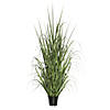 Vickerman 36" Artificial Green Potted Ryegrass Image 1