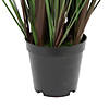 Vickerman 36" Artificial Potted Green Straight Gras and Cattails Image 3