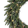 Vickerman 36" Camdon Fir Artificial Christmas Wreath, Clear Dura-lit Incandescent Mini Lights Image 1