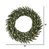 Vickerman 36" Camdon Fir Artificial Christmas Wreath, Clear Dura-lit Incandescent Mini Lights Image 3