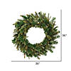 Vickerman 36" Cashmere Artificial Christmas Wreath, Unlit Image 1