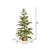 Vickerman 36" Cedar Pinecone Tree Image 1