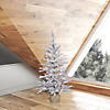 Vickerman 36" Flocked Angel Pine Christmas Tree with Warm White LED Lights Image 2