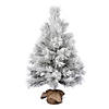 Vickerman 36" Frosted Beckett Pine Tree Image 1