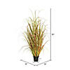 Vickerman 36"  PVC Artificial Potted Mixed Brown Grass Image 3