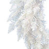 Vickerman 36" Sparkle White Spruce Artificial Christmas Wreath, Unlit Image 1