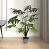 Vickerman 38" Artificial Potted Grand Philodendron Bush Image 1