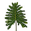 Vickerman 38" Artificial Potted Grand Philodendron Bush Image 2