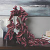 Vickerman 38" Artificial Red Begonia Hanging Bush Image 1