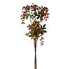 Vickerman 38" Artificial Red Berry Spray Includes 3 sprays per pack Image 1