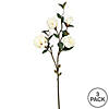 Vickerman 38" Cream Magnolia Artificial floral Stem, Set of 3 Image 2