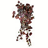 Vickerman 39" Artificial Burgundy Grape Leaf Ivy Hanging Bush Image 1