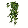 Vickerman 39" Artificial Green Grape Leaf Ivy Hanging Bush Image 1