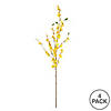 Vickerman 39" Artificial Yellow Forsythia Flower Spray. Includes 4 sprays per pack. Image 2