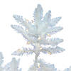 Vickerman 4.5' Sparkle White Spruce Christmas Tree with LED Lights Image 1
