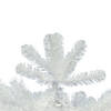 Vickerman 4.5' White Salem Pencil Pine Christmas Tree - Unlit Image 1