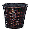 Vickerman 4' Artificial Mango Bush, Rattan Basket Image 3