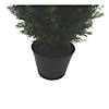 Vickerman 4' Artificial Potted Green Cedar Tree - UV Resistant Image 2