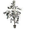 Vickerman 4' Artificial Potted Olive Tree Image 1