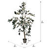 Vickerman 4' Artificial Potted Olive Tree Image 4
