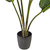Vickerman 4' Artificial Potted Travellers Palm Tree Image 3