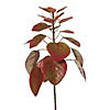 Vickerman 4' Artificial Red Potted Rogot Rurple Tree Image 3