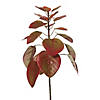 Vickerman 4' Artificial Red Potted Rogot Rurple Tree Image 3