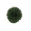 Vickerman 4' Artificial Triple Ball Green Cedar Topiary Image 2