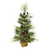Vickerman 4' Larkspur Pine Artificial Christmas Tree, Unlit Image 1