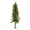 Vickerman 4' Natural Alpine Christmas Tree with Multi-Colored Lights Image 1