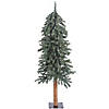 Vickerman 4' Natural Bark Alpine Artificial Christmas Tree, Unlit Image 1