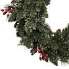 Vickerman 4 Piece Front Door Decor Set, Warm White LED Lights Image 4