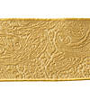 Vickerman 4" x 10 yard Gold Woven Paisley Christmas Ribbon Image 1