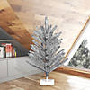 Vickerman 4' x 35" Vintage Aluminum Artificial Christmas Tree, Unlit Image 2