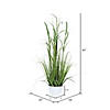 Vickerman 41" Artificial Green Potted Bamboo and Grass Image 4