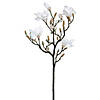 Vickerman 42'' Artificial White Magnolia Spray Image 1