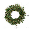 Vickerman 42" Cashmere Artificial Christmas Wreath, Unlit Image 1
