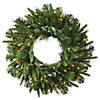 Vickerman 42" Cashmere Artificial Christmas Wreath, Warm White Dura-lit LED Lights Image 1