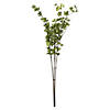 Vickerman 46" Artificial Green Castor Bean Leaf Spray Includes 3 sprays per pack Image 1